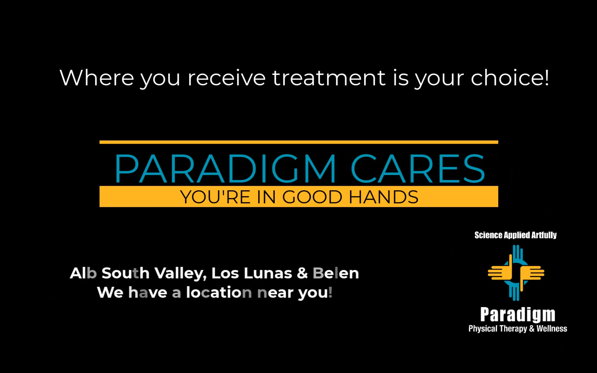 Did you know, you have the choice where to receive your physical therapy?