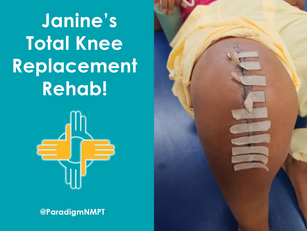 Janine’s Total Knee Replacement Rehab!