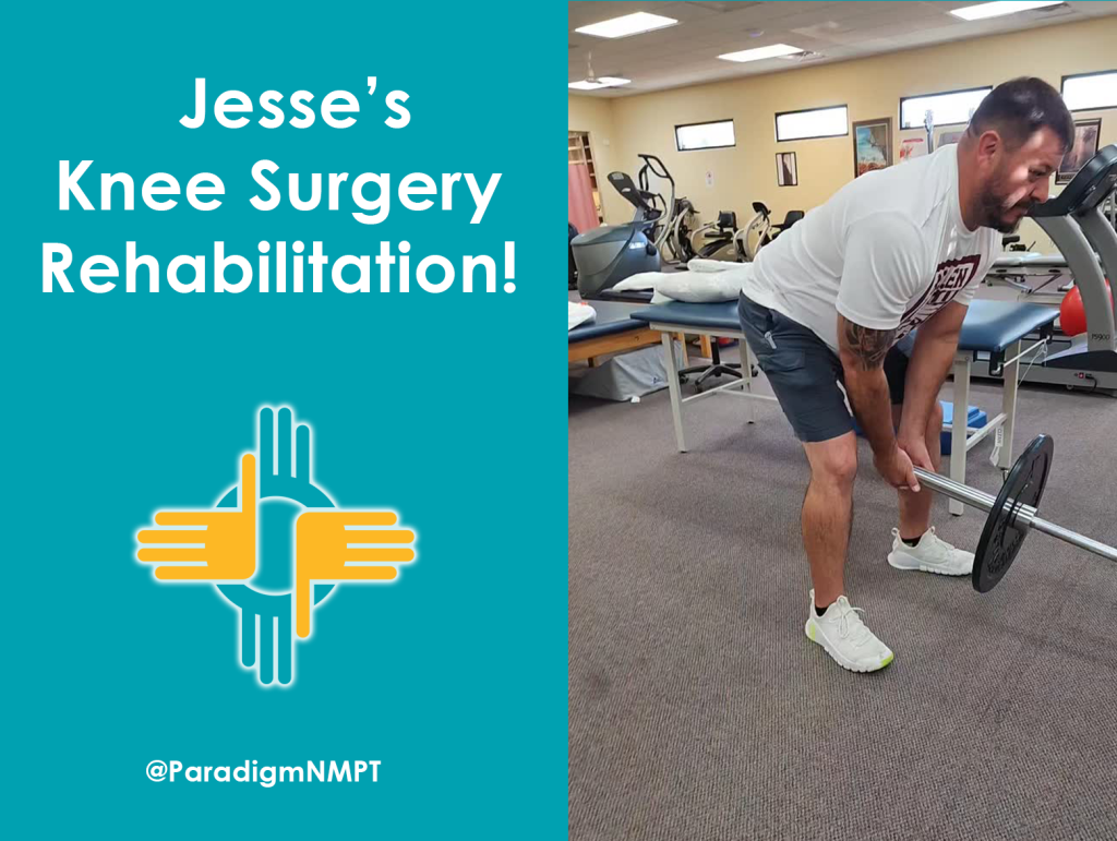 Jesse’s Right Knee Surgery Rehabilitation