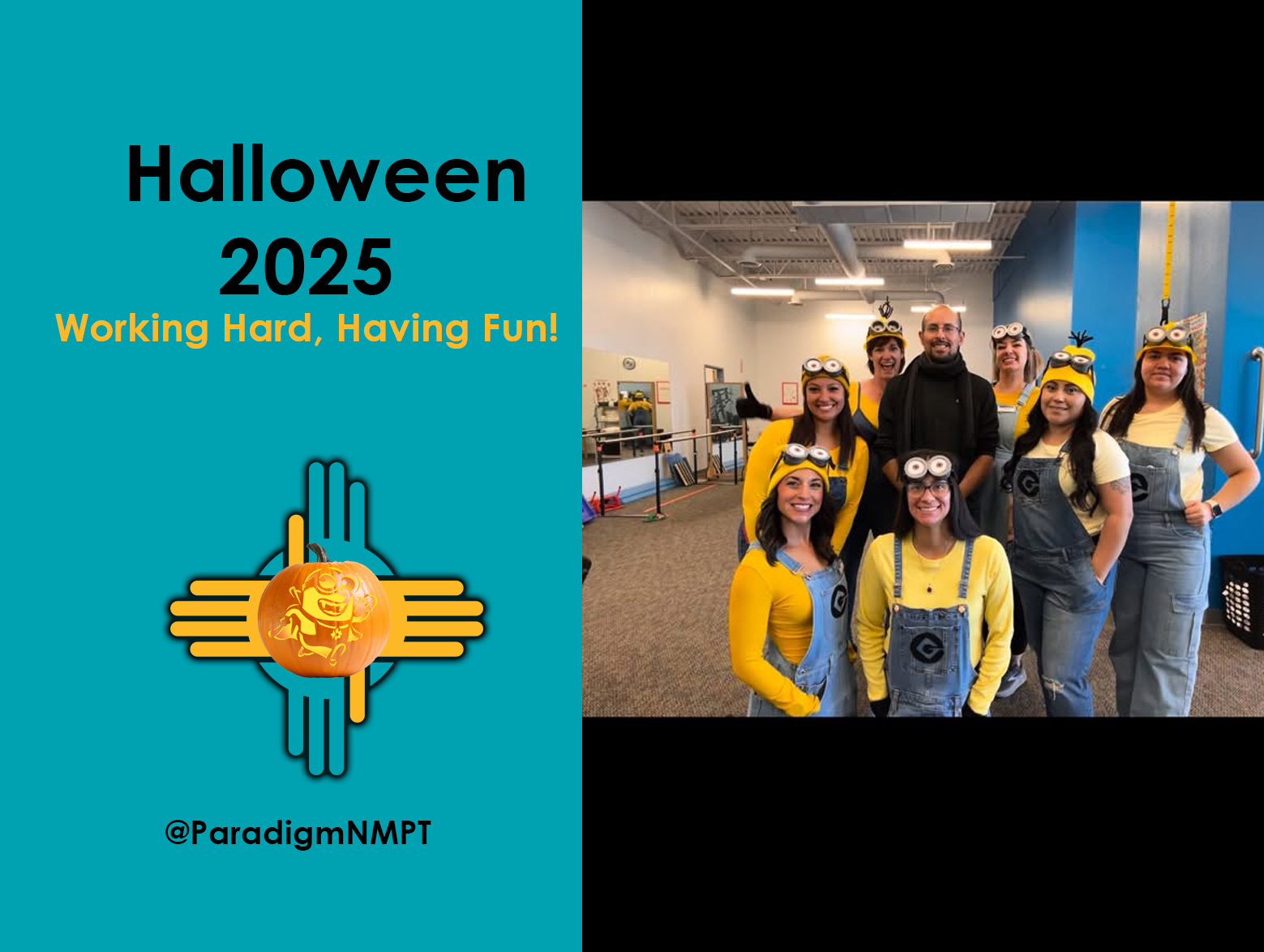 Halloween 2025 at Paradigm Physical Therapy