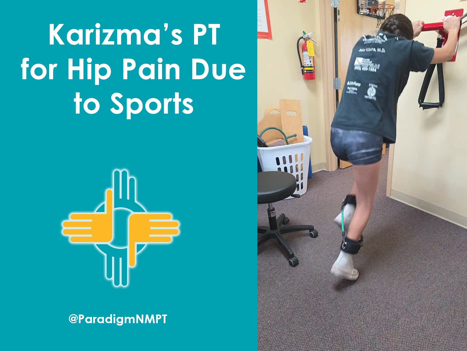 Karizma’s PT for Hip Pain Due to Sports