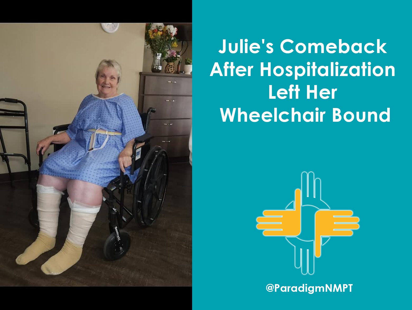 Julie’s Comeback After Hospitalization Left Her Wheelchair Bound