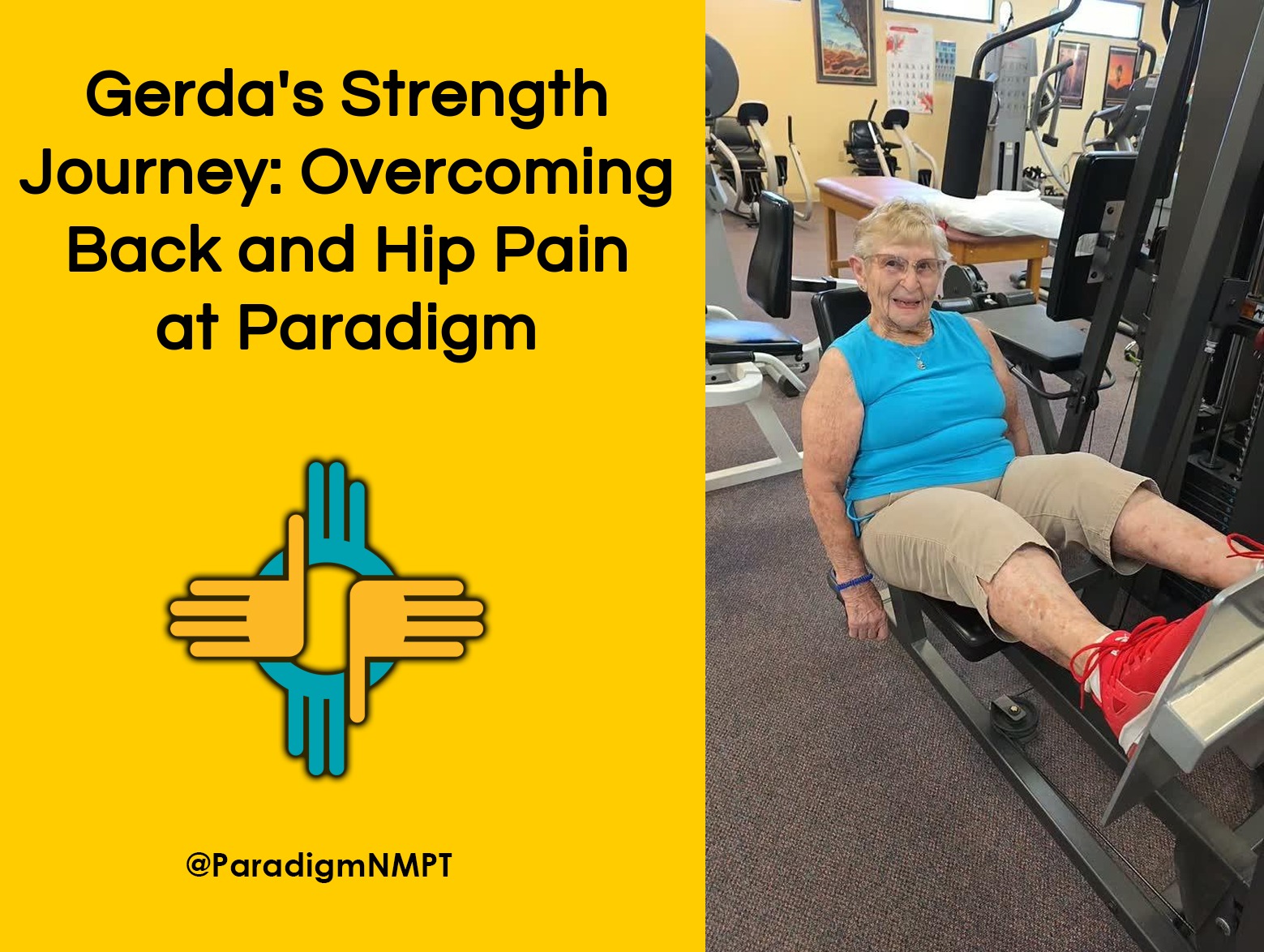 Gerda’s Strength Journey: Overcoming Back and Hip Pain at Paradigm